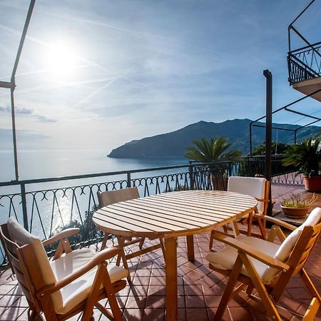 080 - La Villa Storica Il Vigneto 45B, Terrazza Sul Mare - Parcheggio Privato Gratis 모네글리아 외부 사진