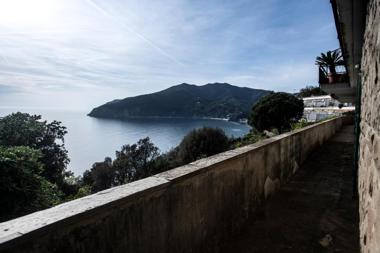 080 - La Villa Storica Il Vigneto 45B, Terrazza Sul Mare - Parcheggio Privato Gratis 모네글리아 외부 사진