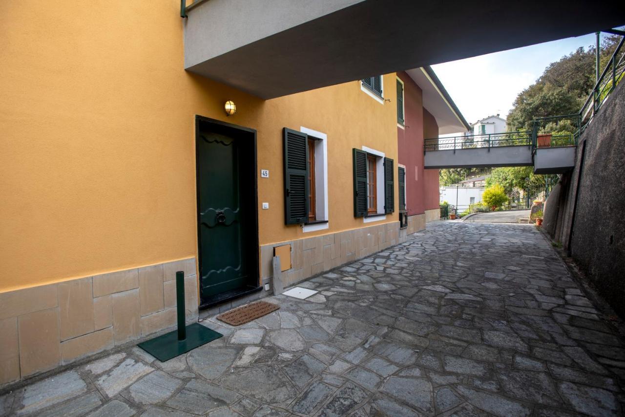 080 - La Villa Storica Il Vigneto 45B, Terrazza Sul Mare - Parcheggio Privato Gratis 모네글리아 외부 사진