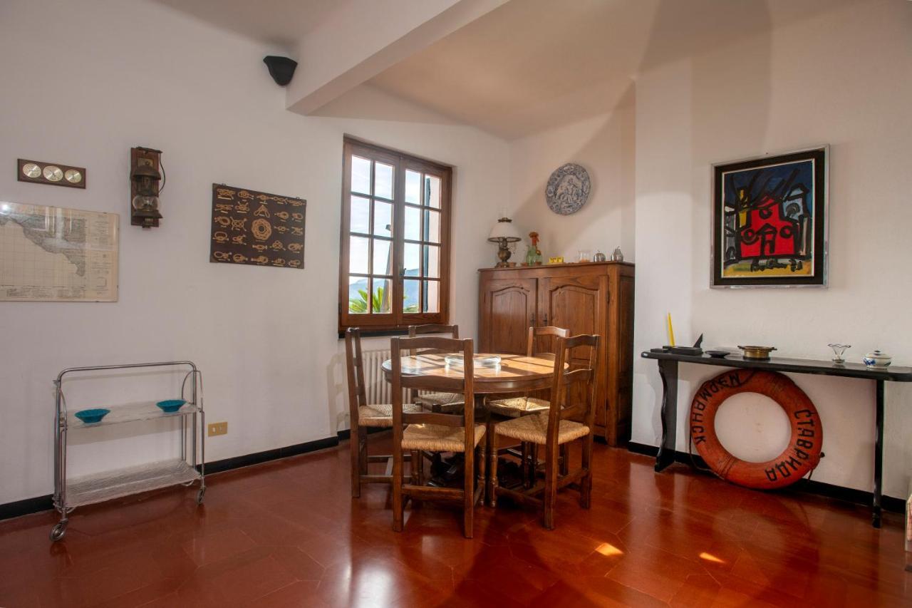 080 - La Villa Storica Il Vigneto 45B, Terrazza Sul Mare - Parcheggio Privato Gratis 모네글리아 외부 사진