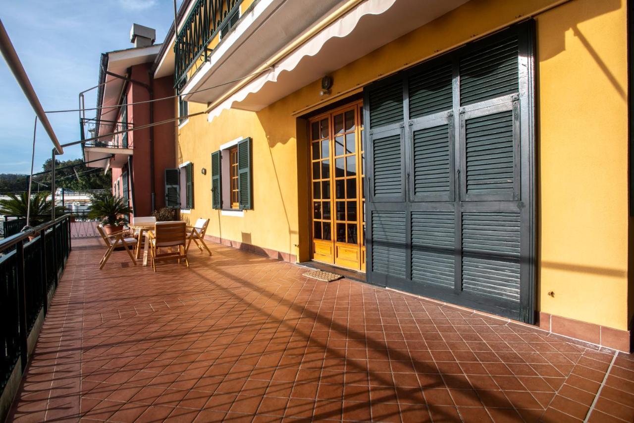 080 - La Villa Storica Il Vigneto 45B, Terrazza Sul Mare - Parcheggio Privato Gratis 모네글리아 외부 사진